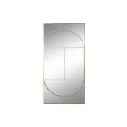 Espelho de parede Home ESPRIT Dourado 90 x 2 x 180 cm Casa | Jardim - nacloset