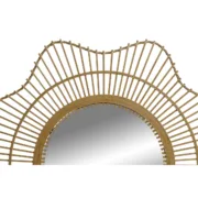 Espelho de parede Home ESPRIT Natural Scandi 85 x 2 x 85 cm Casa | Jardim - nacloset 2