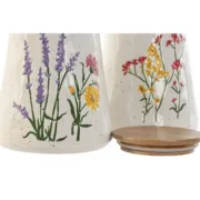 Bote Home ESPRIT Multicolor Bloemen Shabby Chic (2 Unidades) A Preço de Revenda - nacloset 2
