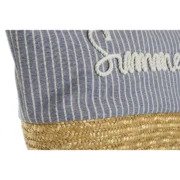 Bolsa Mulher Home ESPRIT Azul Bege Natural 52 x 16 x 33 cm (2 Unidades) Acessórios de Moda - nacloset 2