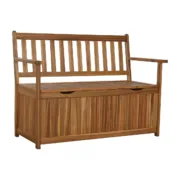 Banco Home ESPRIT Castanho Acácia Natural 120 x 60 x 87 cm Casa | Jardim - nacloset