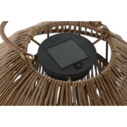 Lâmpada solar Home ESPRIT Branco Castanho 31 x 31 x 30 cm (2 Unidades) A Preço de Revenda - nacloset 2