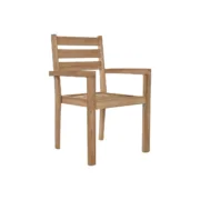 Tuinstoel Home ESPRIT Castanho Teca 67 x 55 x 95 cm Casa | Jardim - nacloset