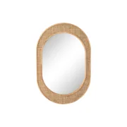 Espelho de parede Home ESPRIT Natural Scandi 51,5 x 2 x 77 cm Casa | Jardim - nacloset