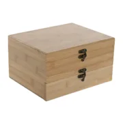 Conjunto de Acessórios para Vinho Home ESPRIT Natural Bambu Aço inoxidável Cozinha | Gourmet - nacloset 2