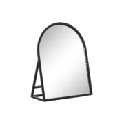 Espelho de parede Home ESPRIT Preto Cristal Ferro 20 x 8,5 x 25 cm Casa | Jardim - nacloset