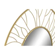 Espelho de parede Home ESPRIT Dourado 70 x 2 x 70 cm Casa | Jardim - nacloset 2