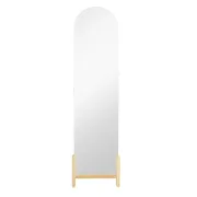 Espelho de Chão Home ESPRIT Natural Cristal Pinheiro 40 x 10 x 160 cm Casa | Jardim - nacloset 2