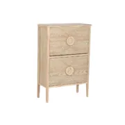 Sapateira Home ESPRIT Natural 70 x 30 x 103 cm Casa | Jardim - nacloset