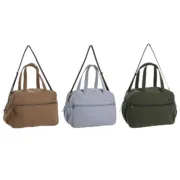 Bolsa Mulher Home ESPRIT Verde Bege Lilás 42 x 19 x 30 cm (3 Unidades) Acessórios de Moda - nacloset