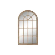 Espelho de parede Home ESPRIT Natural Janela Decapé 80 x 3,5 x 140 cm Casa | Jardim - nacloset