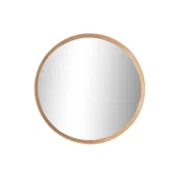 Espelho de parede Home ESPRIT Natural Urbana 80 x 5 x 80 cm Casa | Jardim - nacloset