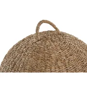 Cama para cães Home ESPRIT Natural Fibra natural 49 x 49 x 48 cm Animais de Estimação - nacloset 2