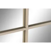 Espelho de parede Home ESPRIT Bege Janela Scandi 122 x 2 x 122 cm Casa | Jardim - nacloset 2