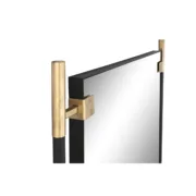 Espelho de parede Home ESPRIT Preto Dourado Moderno Casa | Jardim - nacloset