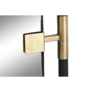 Espelho de parede Home ESPRIT Preto Dourado Moderno Casa | Jardim - nacloset 2