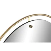 Espelho de parede Home ESPRIT Dourado 90 x 2 x 90 cm Casa | Jardim - nacloset