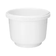 Tigela EDM 00662 07581 Branco Polipropileno Recarga Batedora-Amassadora Batedeiras - nacloset