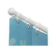 Varão para Cortinas Mirtak Branco Polipropileno (75 x 125 cm) Banho - nacloset