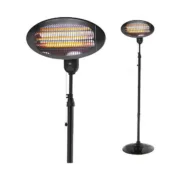 Aquecedor em Quartzo EDM 07091 07091 Preto 2000 W 49,6 x 15,6 x 24,2 cm Casa | Jardim - nacloset