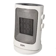 Aquecedor Vertical EDM 07186 Cinzento 1000 – 1500 W Oscilante Casa | Jardim - nacloset