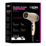 Secador de Cabelo EDM 07633 2200 W Multicolor Cabelo - nacloset 2