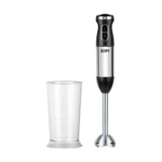 Batedora de Mão EDM 07645 Preto Prateado 600 W Batedeiras - nacloset