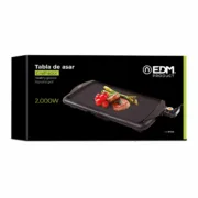 Chapa Assadora Lisa EDM 07663 Preto 2000 W Chapas e grelhadores - nacloset 2