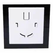 Tampa para extrator de ar EDM 08414 08413 17,5 x 17,5 cm Banho - nacloset 2