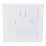 Tampa para extrator de ar EDM 08415 08413 17,5 x 17,5 cm Banho - nacloset 2