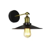 Luz de Parede EDM 32100 32100 Preto Metal 60 W E27 Casa | Jardim - nacloset