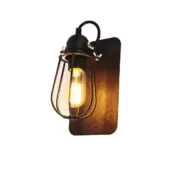 Luz de Parede EDM 32101 32101 Preto Metal 60 W E27 Casa | Jardim - nacloset