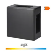 Aplique LED EDM 32140 Plástico A F 6 W (4000 K) Casa | Jardim - nacloset 2