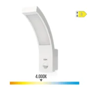 Luz de Parede EDM 32535 Polipropileno A 10 W 750 Lm Branco Exterior (4000 K) Casa | Jardim - nacloset