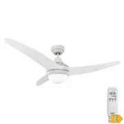 Ventilador de Teto com Luz EDM 33803 Egeo Branco 60 W Ar condicionado e ventiladores - nacloset 2