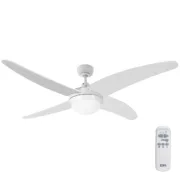 Ventilador de Teto com Luz EDM 33806 Caspio Branco 60 W Ar condicionado e ventiladores - nacloset