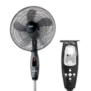 Ventilador de Pé EDM 33967 Preto 60 W Ar condicionado e ventiladores - nacloset 2