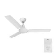 Ventilador de Teto EDM 33981 Branco 60 W Ø 140 cm industrial Ar condicionado e ventiladores - nacloset