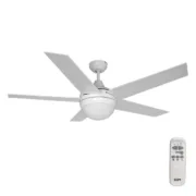 Ventilador de Teto com Luz EDM 33988 Adriatico Branco 60 W Ar condicionado e ventiladores - nacloset