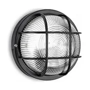 Luz de Parede EDM 34353 Tarragona Preto Cristal Plástico 40 W E27 Casa | Jardim - nacloset