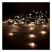 Cortina de luzes LED EDM 71266 Icicle Easy-Connect 0,72 W Luz quente Branco quente 200 x 50 cm Casa | Jardim - nacloset