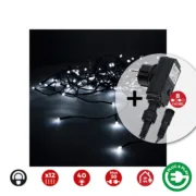 Cortina de luzes LED EDM 71482 Icicle Easy-Connect 100 W 0,72 W 200 x 50 cm Casa | Jardim - nacloset 2