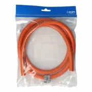 Tubo para Gás Butano EDM 74195 Butaflex 1,5 m 9 x 15 mm Dupla camada 2 braçadeira Casa | Jardim - nacloset 2