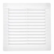 Rede de ventilação EDM 87702 Branco 15 x 15 cm Ar condicionado e ventiladores - nacloset