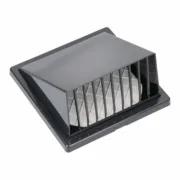 Rede de ventilação EDM 87755 Antracite 10 x 17 x 17 cm Ar condicionado e ventiladores - nacloset