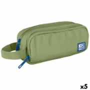 Bolsa Escolar Oxford KANGOO YOUNG PROOF B-SMART Verde 22,5 x 9,5 x 7 cm (5 Unidades) A Preço de Revenda - nacloset