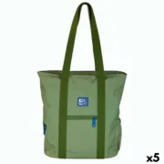 Bolsa Oxford B-TRENDY SAFARI Verde 34 x 31 x 12 cm (5 Unidades) A Preço de Revenda - nacloset