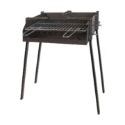 Churrasqueira a Carvão com Pernas Imex el Zorro Preto Metal 50 x 40 x 75 cm Casa | Jardim - nacloset