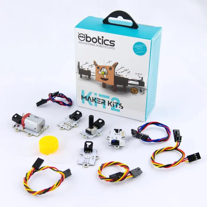 Kit de Robótica Maker 2 Eletrónica | Robótica Educativa - nacloset 2