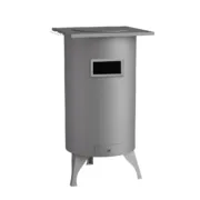 Churrasco FM Calefacción BH7 Ø 42 x 78,4 cm Redonda Casa | Jardim - nacloset